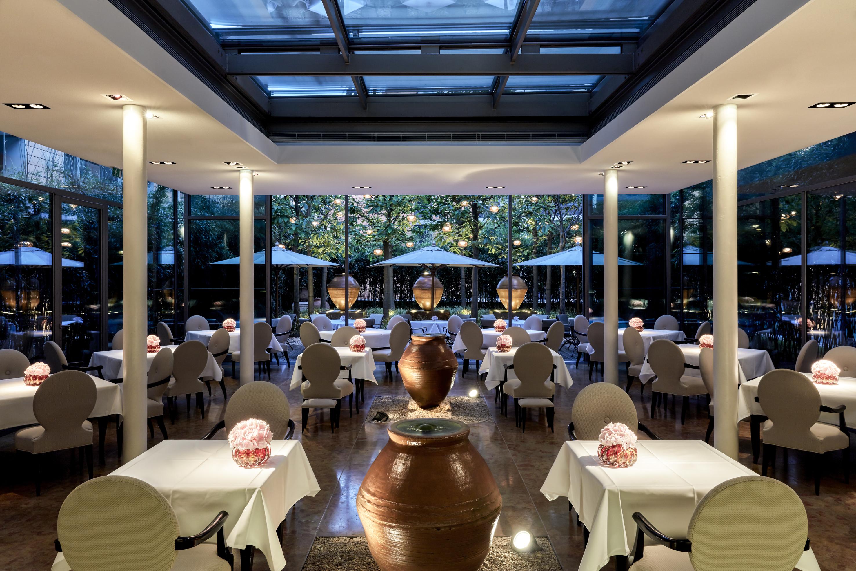 فندق ذا ماندالا برلين المظهر الخارجي الصورة Restaurant "La Villa"